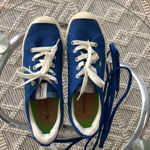 Caruma Blue Canvas Sneakers Excellent used condition. Size 8.5